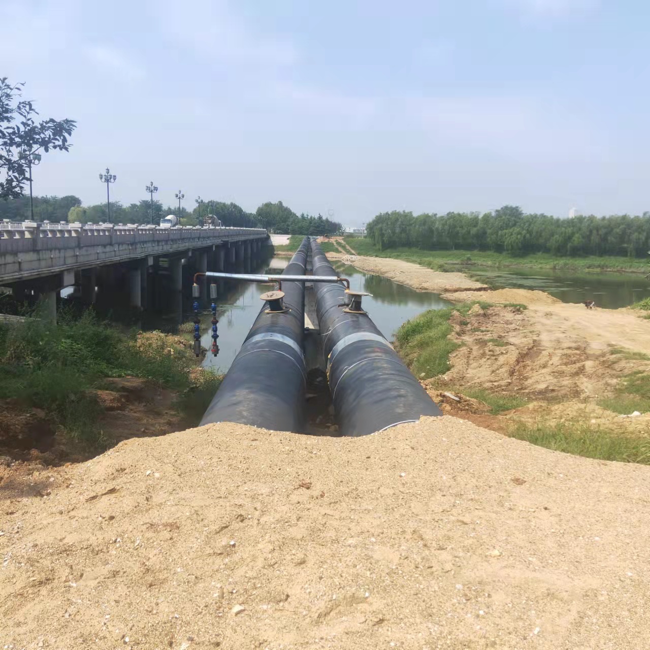 白沙热力通气管道内部清洗输油管道清洗